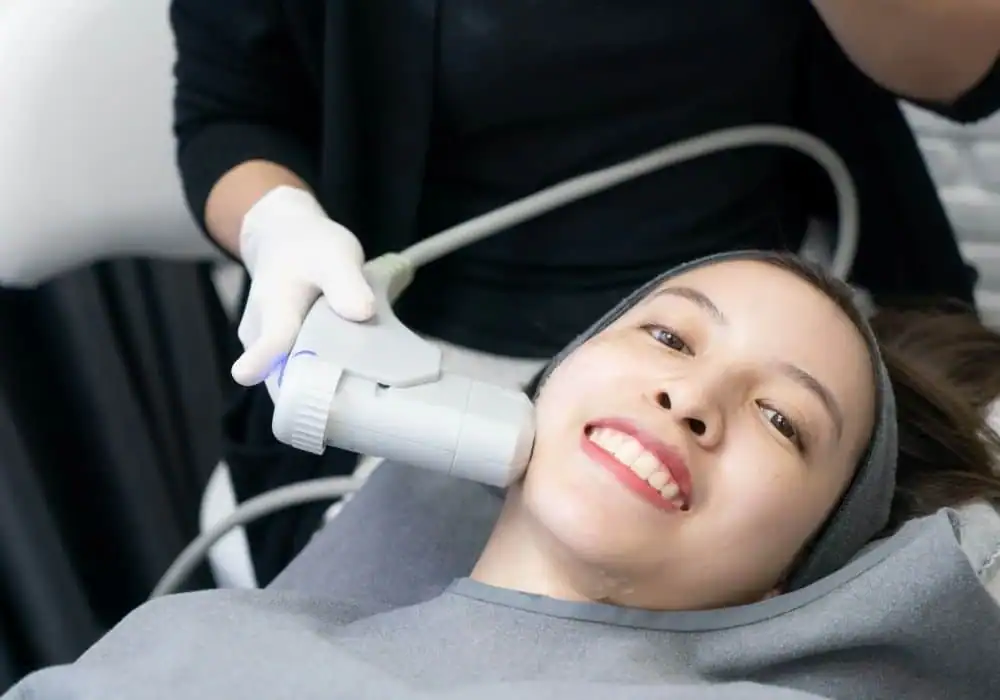 HIFU treatment Henley-In-Arden in progress