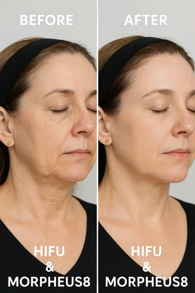 HIFU & Morpheus8 treatment results Henley-In-Arden - book in today!